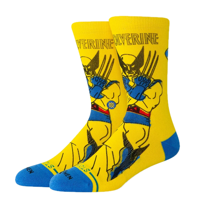 Stance Wolverine Crew Yellow