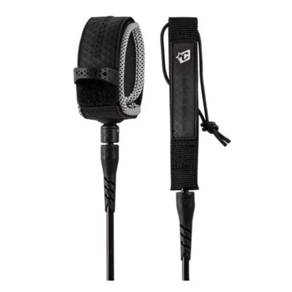 Pro Surf Leash 7" Black/White