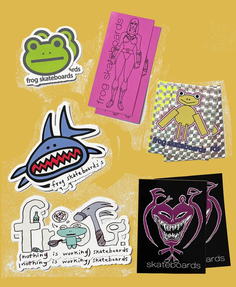Frog Skateboards Sticker Pack #13