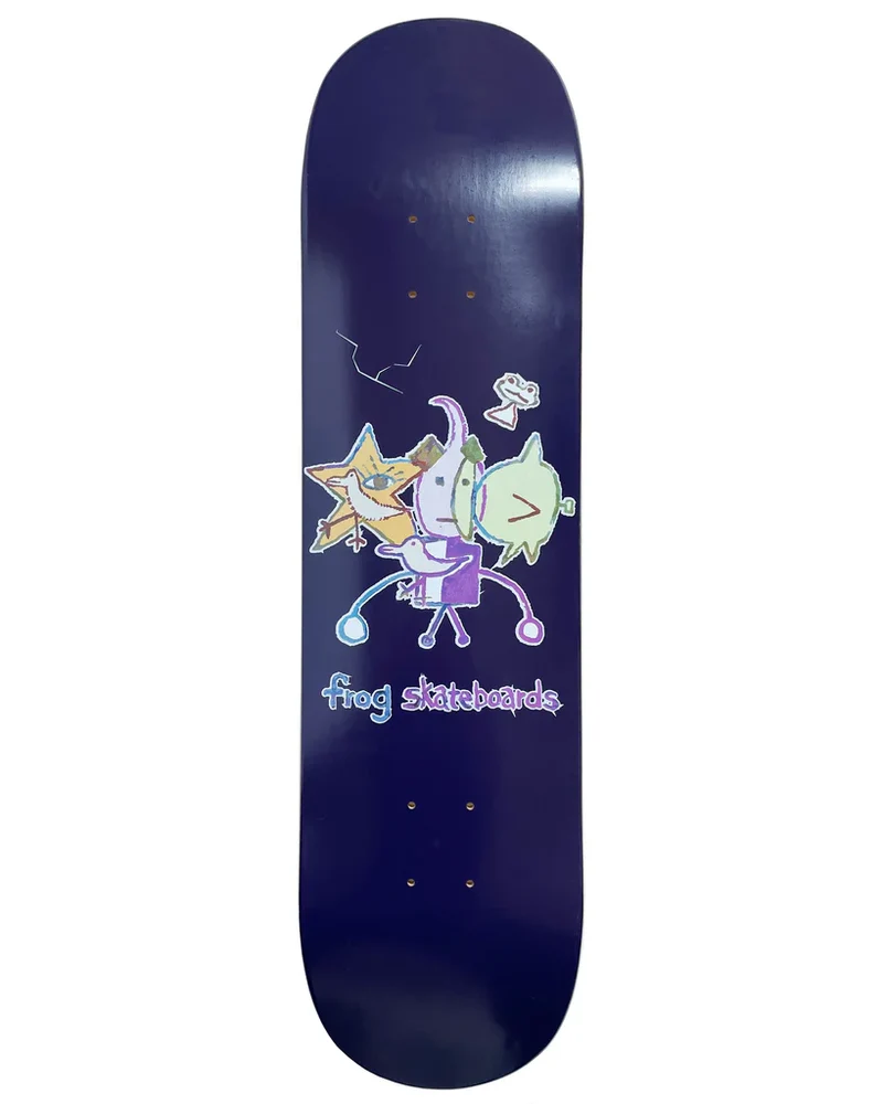 Frog Skateboards Cracked Robot Boy Deck