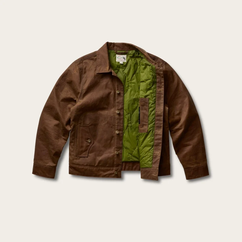 Men's Buckaroo Waxed Canvas Trucker Jacket