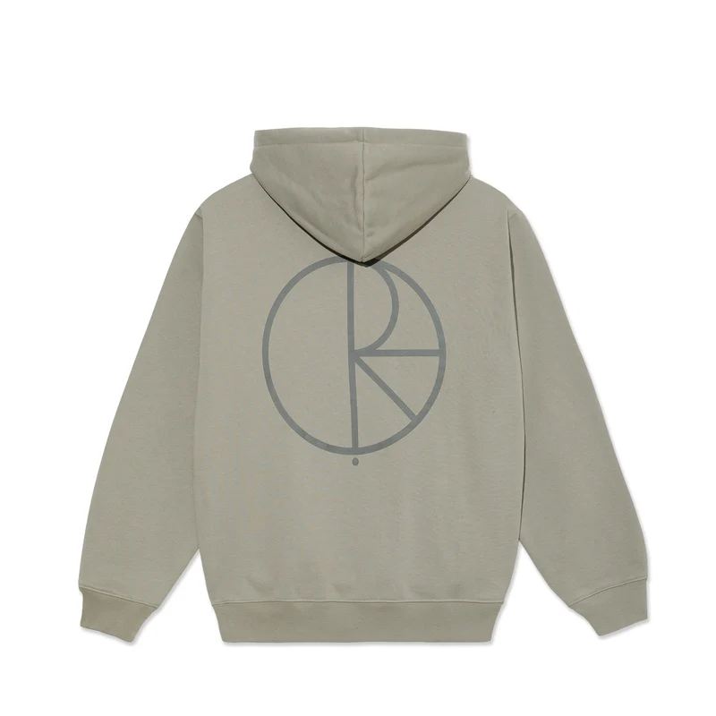 Polar Skate Co Dave Hoodie Stroke Logo Vetiver