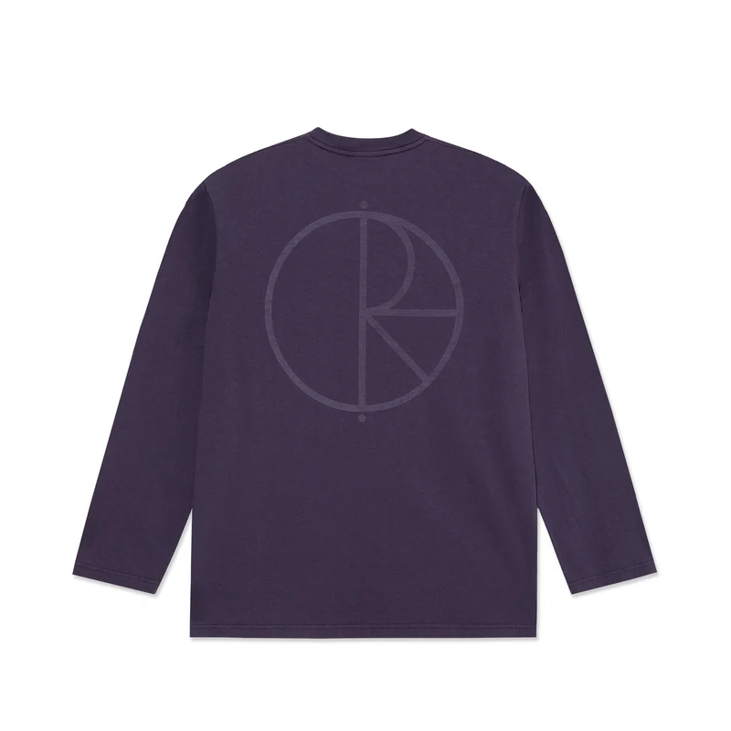 Polar Skate Co Steve LS Tee Stroke Logo