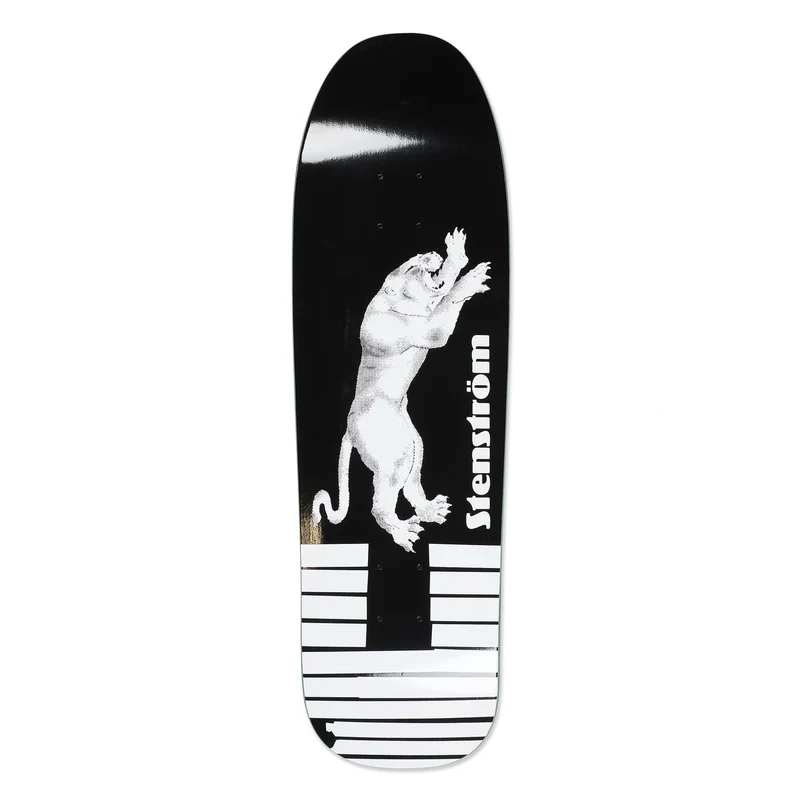 Polar Skate Co David Stenström Tape and Panther Black deck
