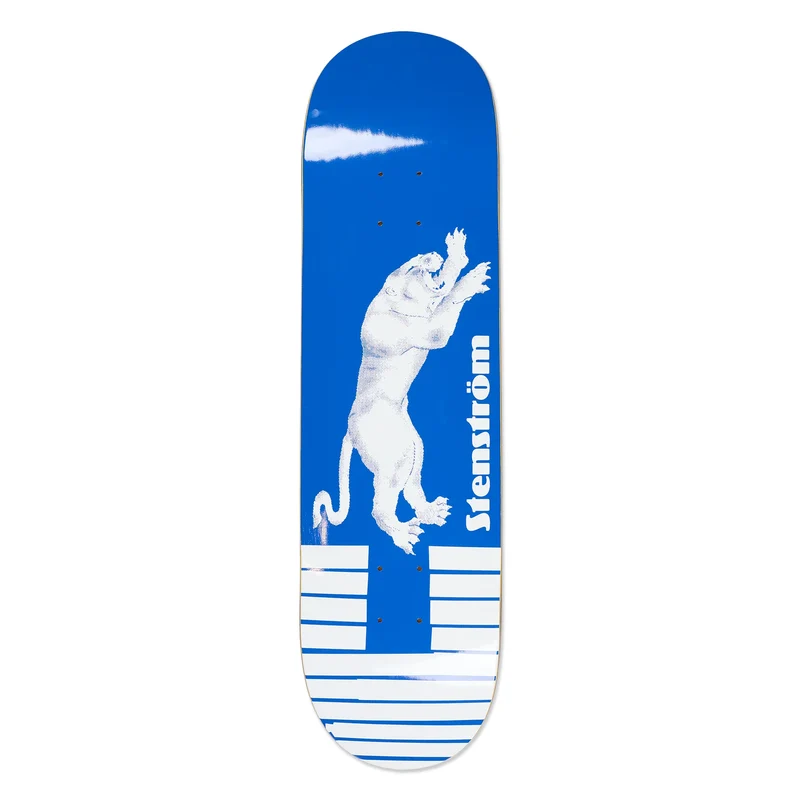 Polar Skate Co David Stenström Tape and Panther Blue deck