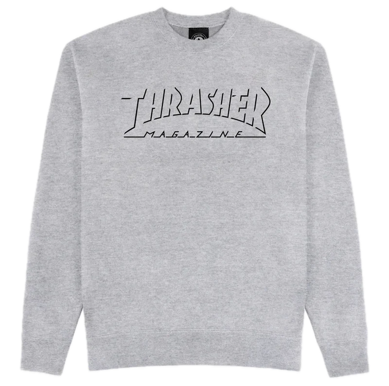 Thrasher Shadow Mag Logo Crew Sweater