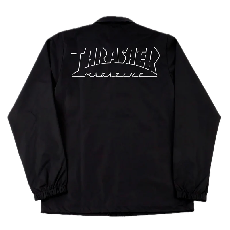 Thrasher Shadow Mag Logo Coach Jacket