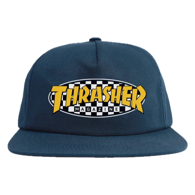 Thrasher Checkered Oval Snapback