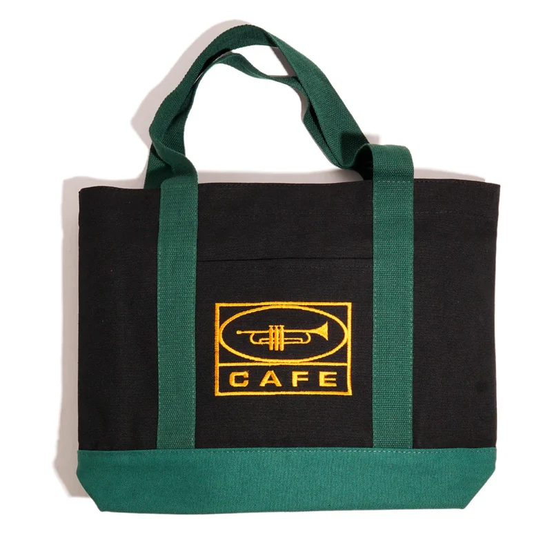 Skateboard Cafe 45 Tote Bag