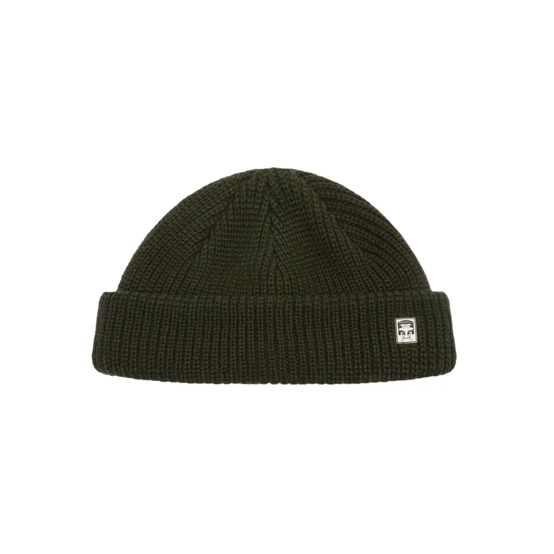 Obey Micro Beanie kombu green
