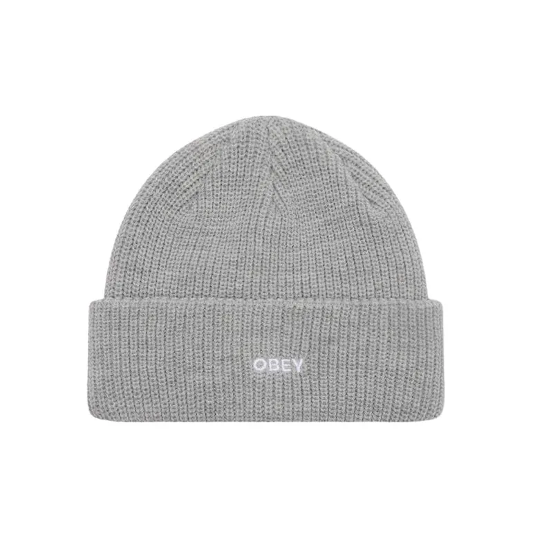 Obey Future beanie heather grey