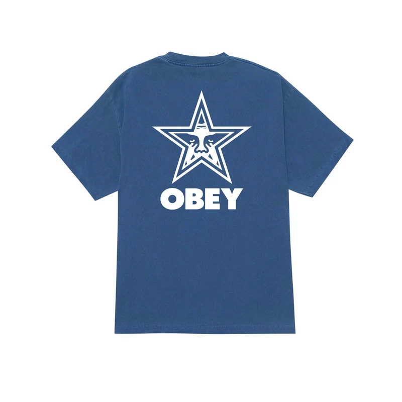 Obey bold star pigment heavyweight classic tee