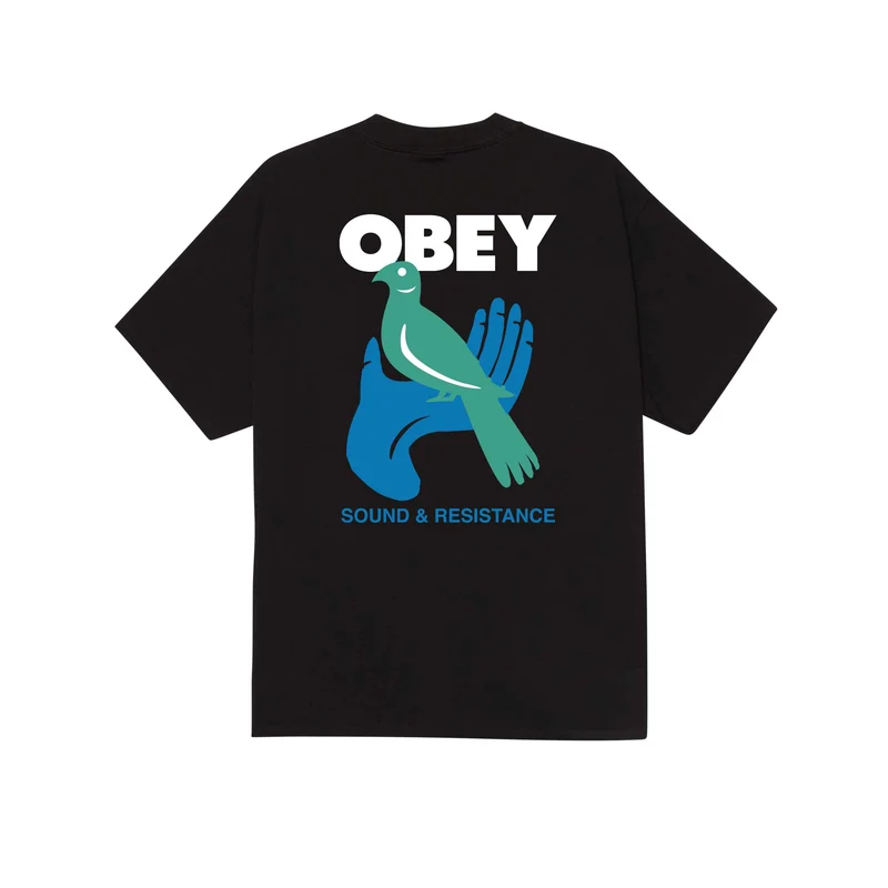 Obey sound & resistance bird classic tee