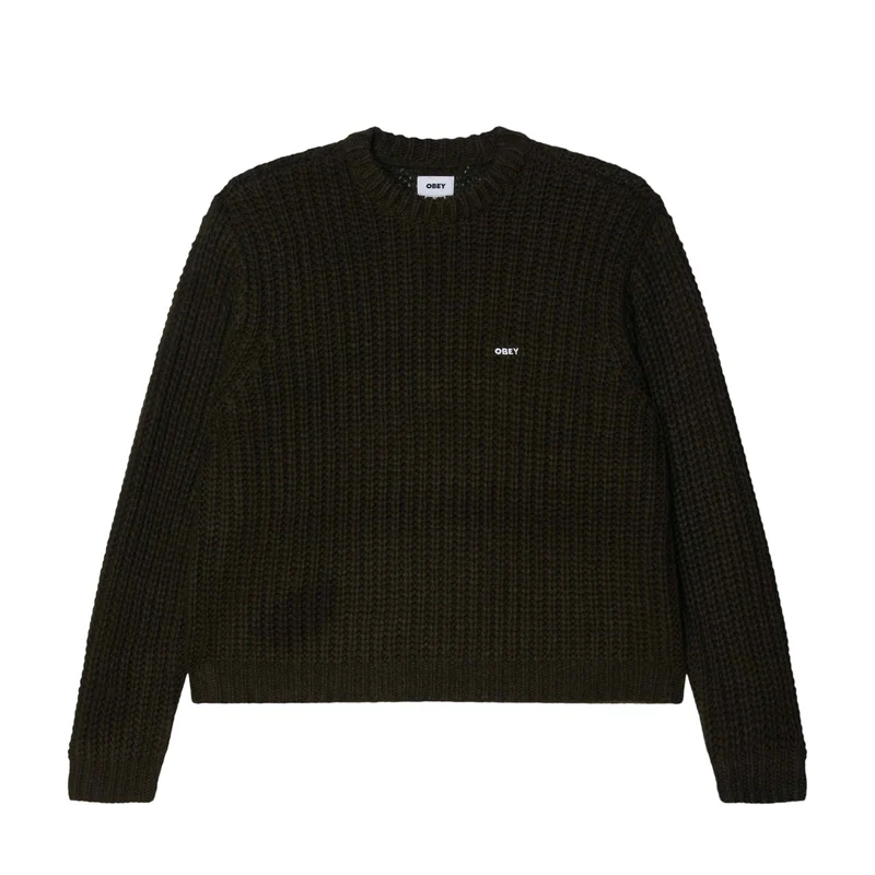 Obey bold chunky sweater