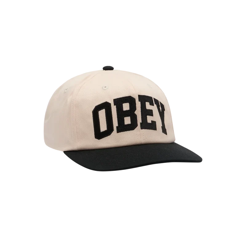 Obey collegiate 6 panel strapback