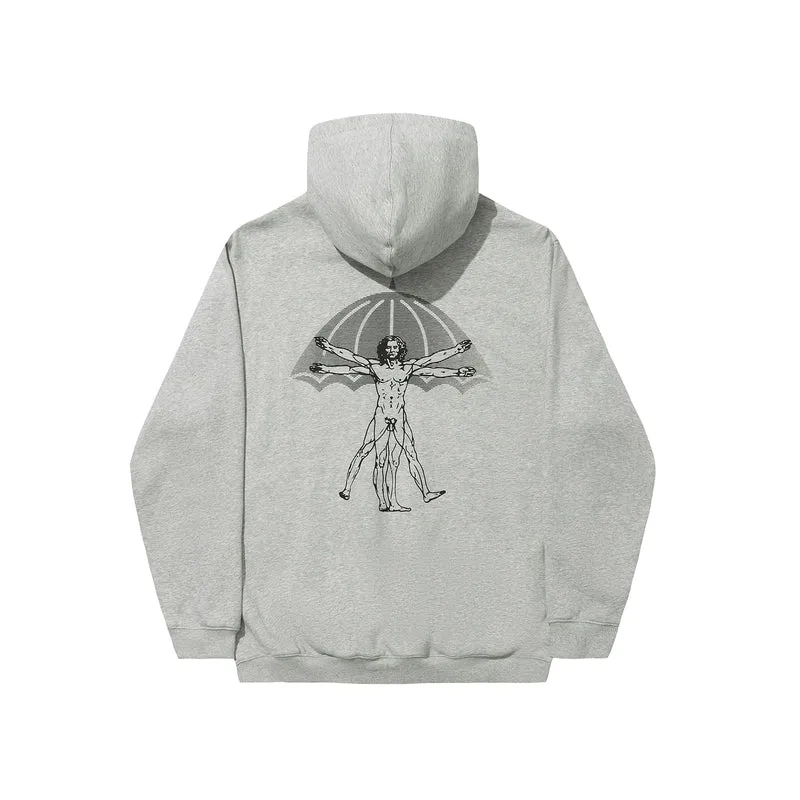 Hélas Caps Vitruve Hoodie Light Grey