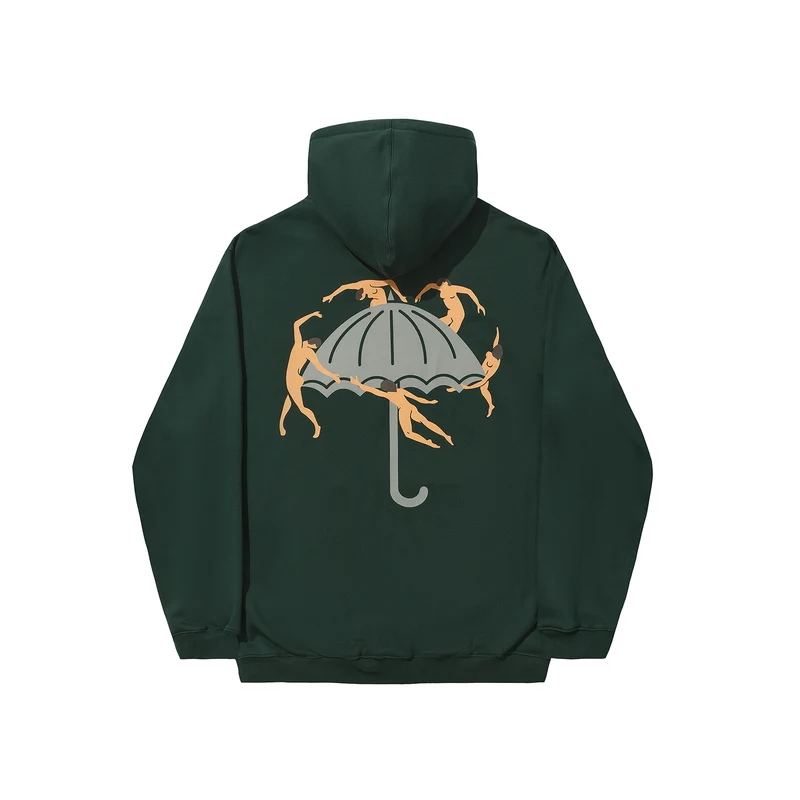 Hélas Caps Dancing Hoodie Forrest Green