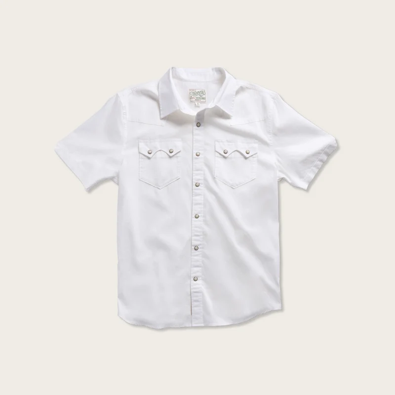 Men's Sawtooth Short Sleeve Pearl Snap