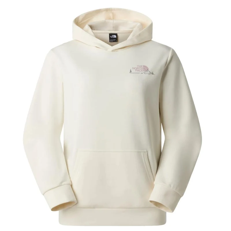 The North Face Monte Regular Hoodie Damen graphic white dune