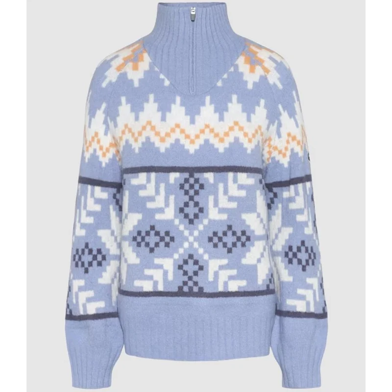 Kari Traa- Amelia Knit - Pulover- Pastel Light Blue