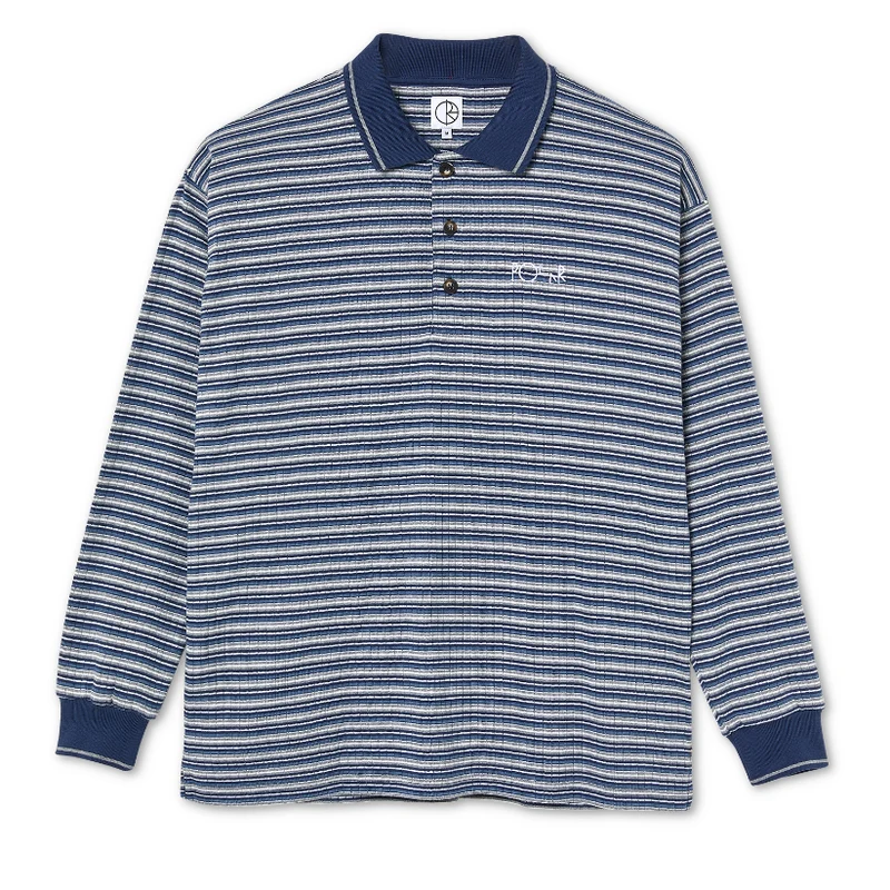 Stripe Polo Longsleeve