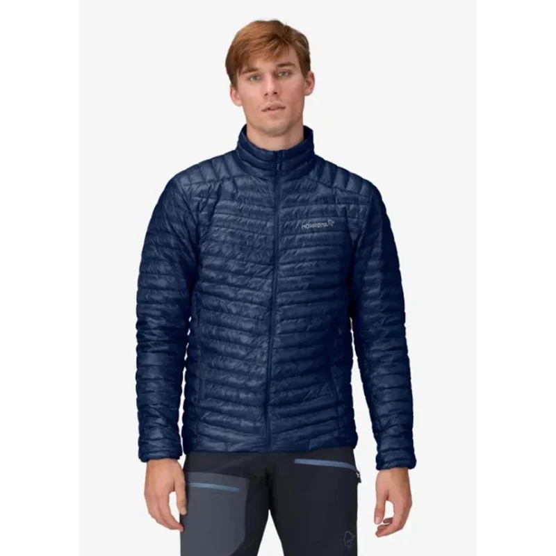 Norrøna Trollveggen Down 800 superleichte Jacke Herrn - indigo night blue