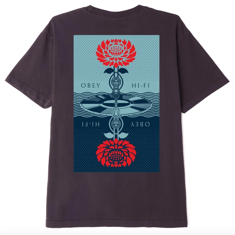 POST PUNK FLOWER ORGANIC T-SHIRT