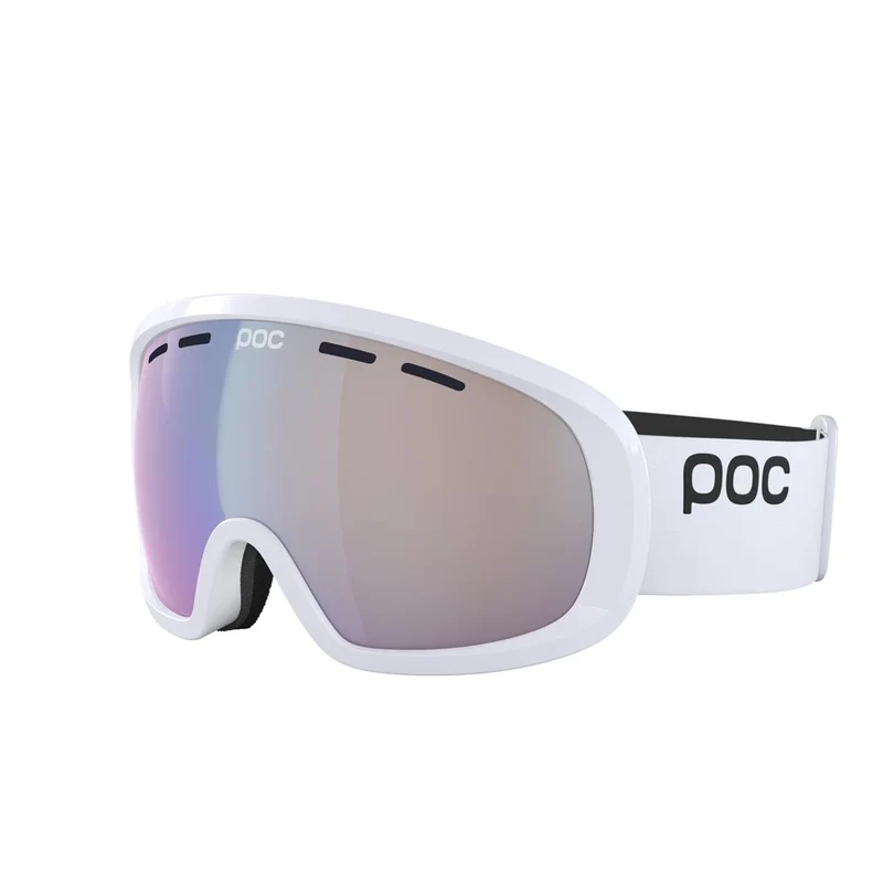 POC Fovea Mid Photocromic Skibrille Hydrogen White / Photocromic / Changeable Sky Blue