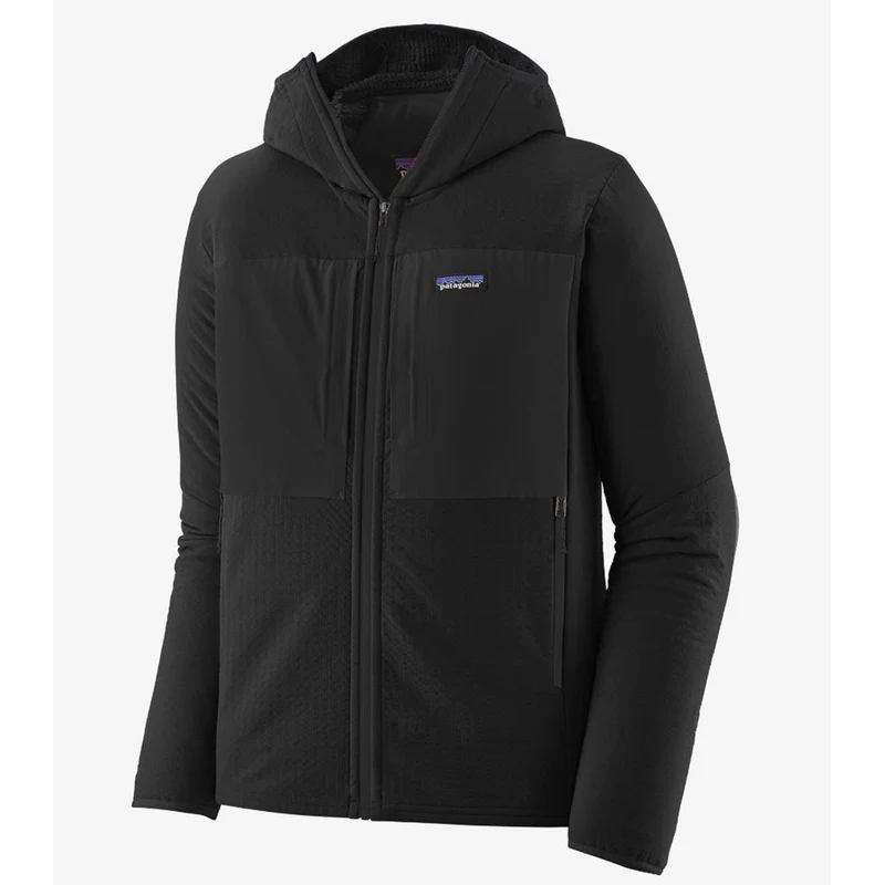 Patagonia M R2 TechFace Hoody black Herren Isolationsjacke