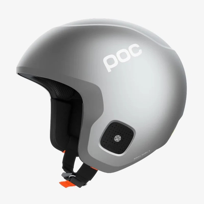 POC Skull Dura X Mips Skihelm - Silber Matt