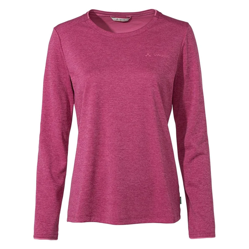 Vaude Essential Langarm T-Shirt Damen rich pink