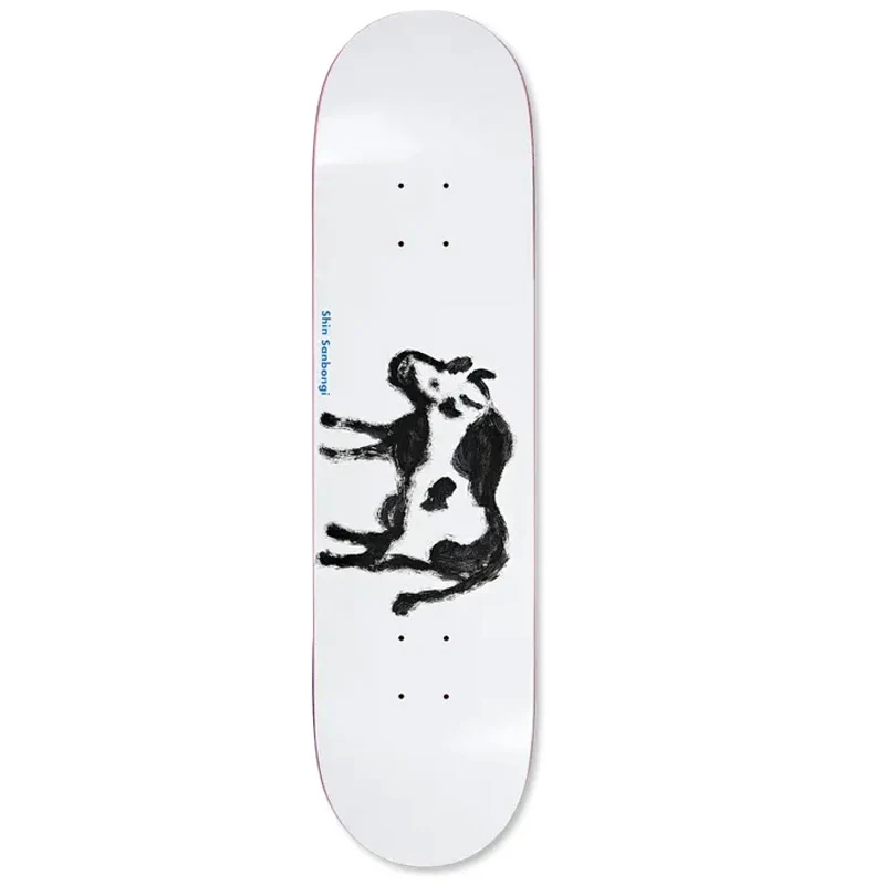 Shin Sanbongi Cow & Devil Skateboard Deck