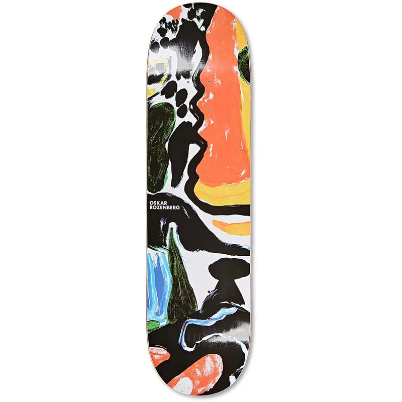 Oskar Rozenberg Facescape Skateboard Deck