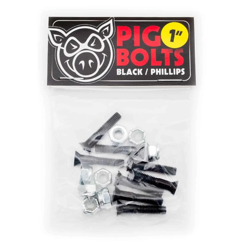 1" PHILLIPS Black