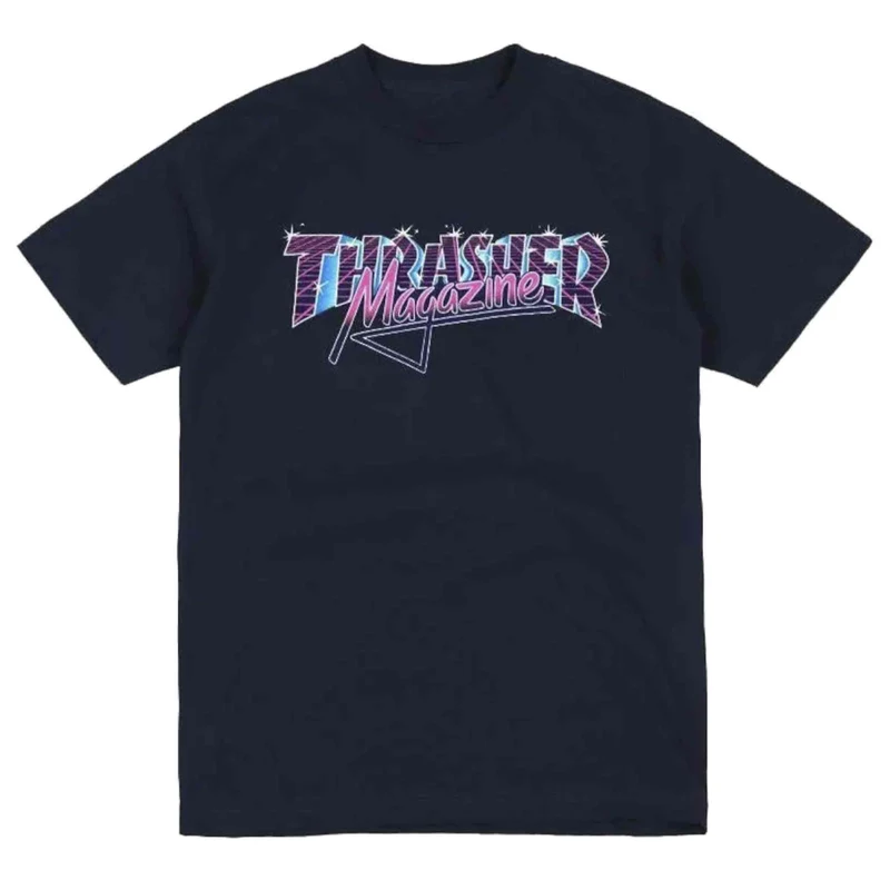 THRASHER VICE LOGO T-SHIRT NAVY