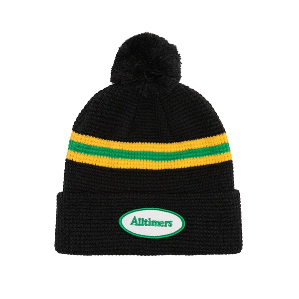 Tankful Stripe Beanie Black