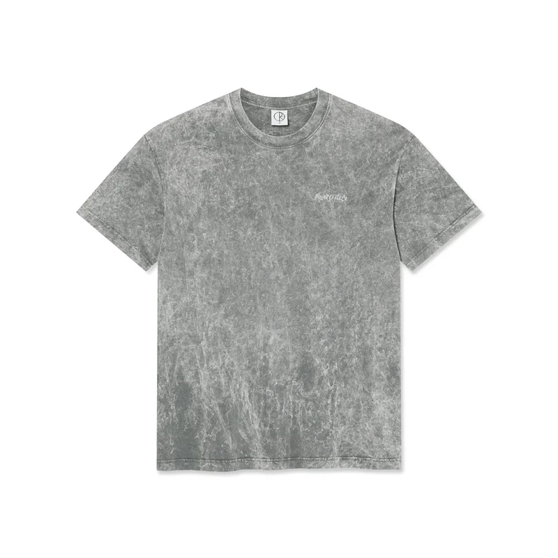 Polar Skate Co Acid Tee Surf Logo Grey