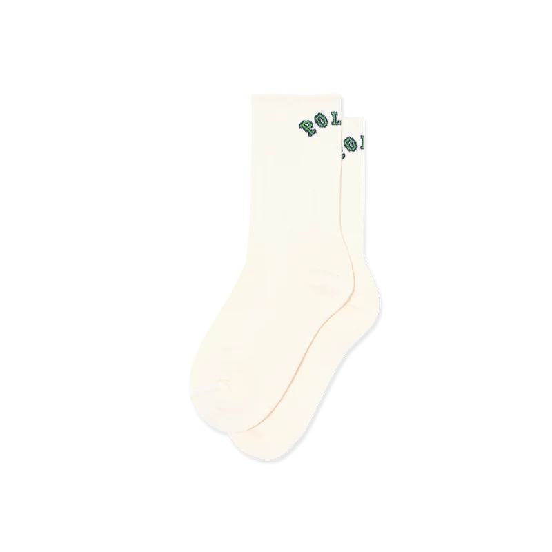 Polar Skate Co Large Ribs Socks College Logo