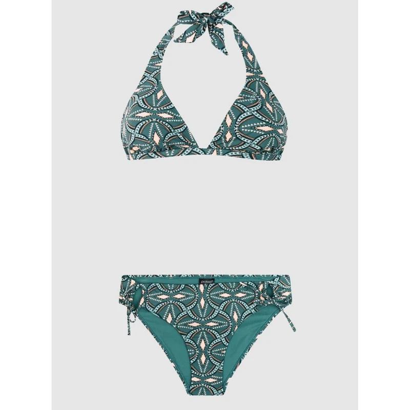 Protest Fungi Halter-Bikini-Set - Laurel Green