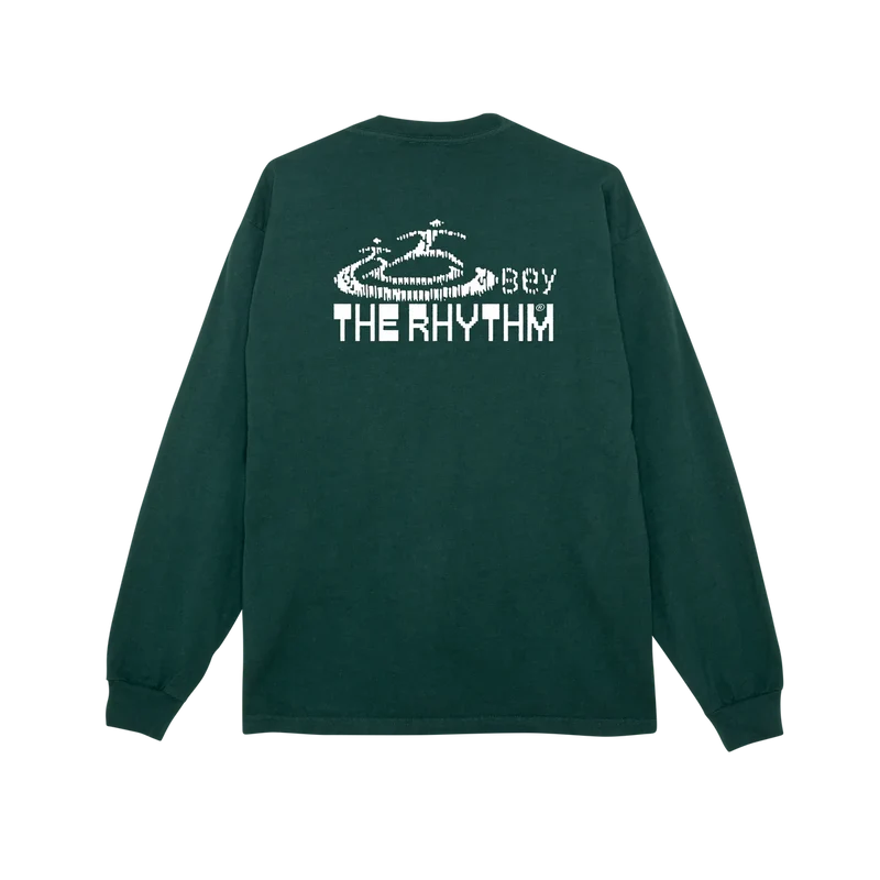 Obey the rhythm heavyweight classic longsleeve tee