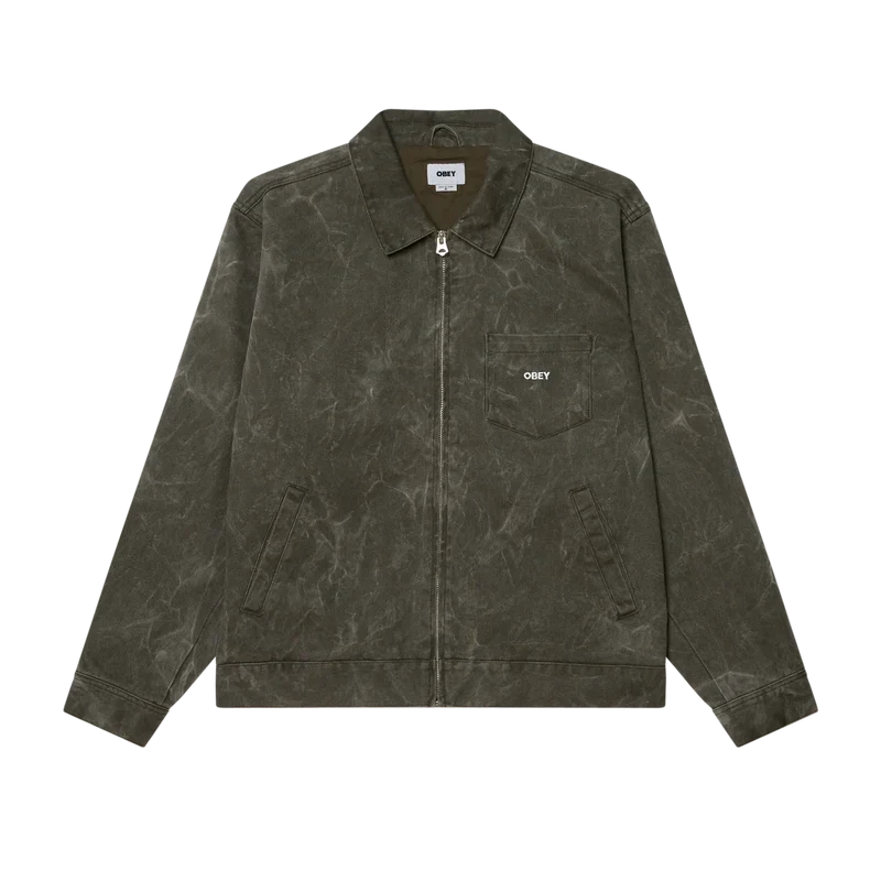 Obey workman zip jacket