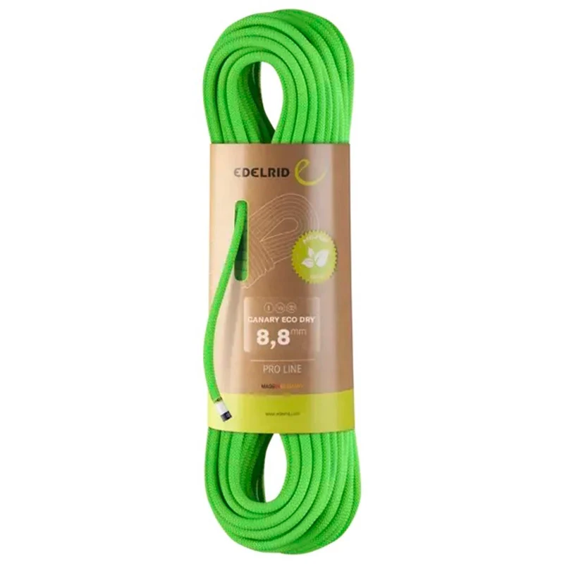 Edelrid Canary Eco Dry 8,8mm neon green