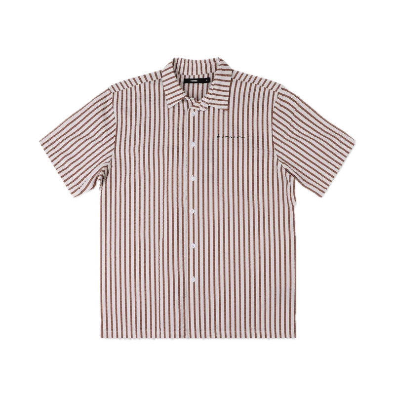 Former Vivian Seersucker SS Shirt Copper