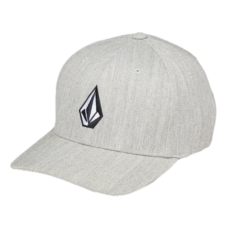 Volcom Full Stone Heather Flexfit Cap Grey Vintage