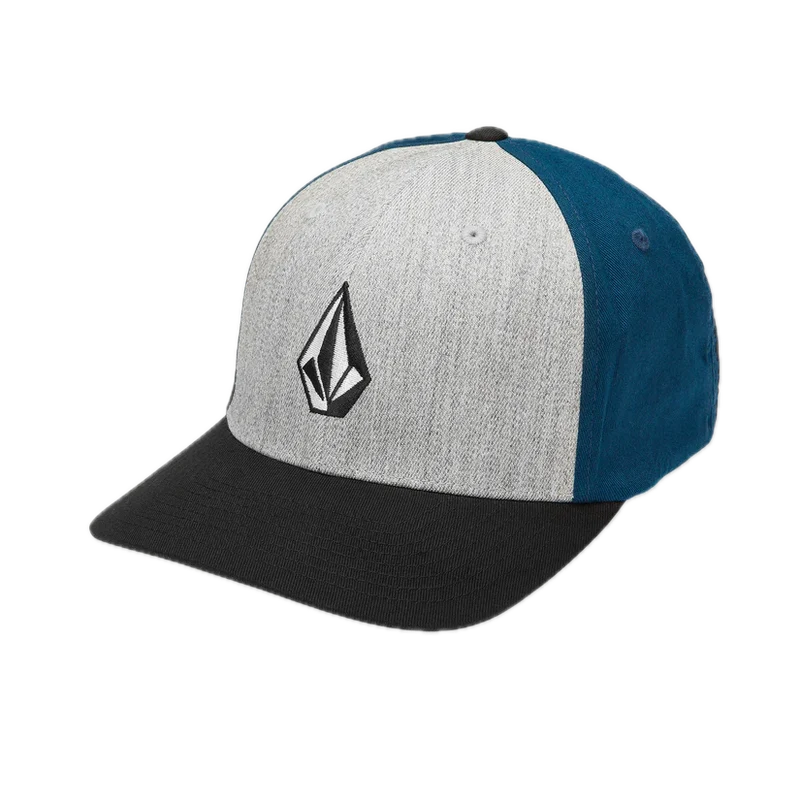 Volcom Full Stone Heather Flexfit Cap Deep Blue