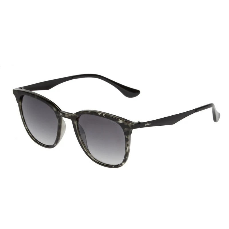 Cowell Matt Black Grey Tortoise - Smoke
