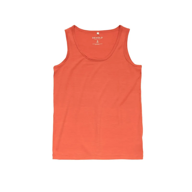 Devold Classic Tank Women coral