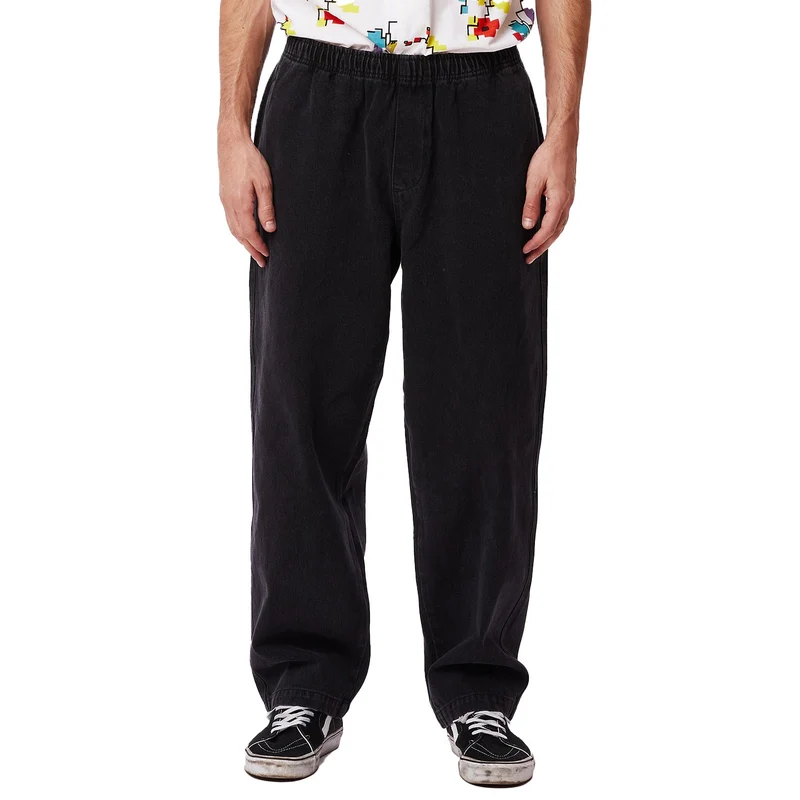 Obey Easy Denim Pant Faded Black