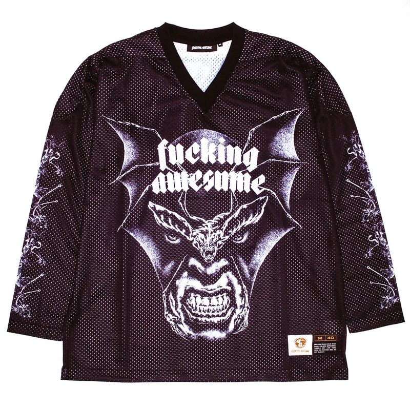 Fucking Awesome Nightmare Hockey Jersey
