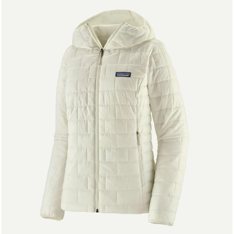 Patagonia W`s Nano Puff Hoody birch white Damen Isolationsjacke